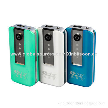 Mobile Power Bank with 4,400mAh Capacity Lithium Battery and Private Model Design